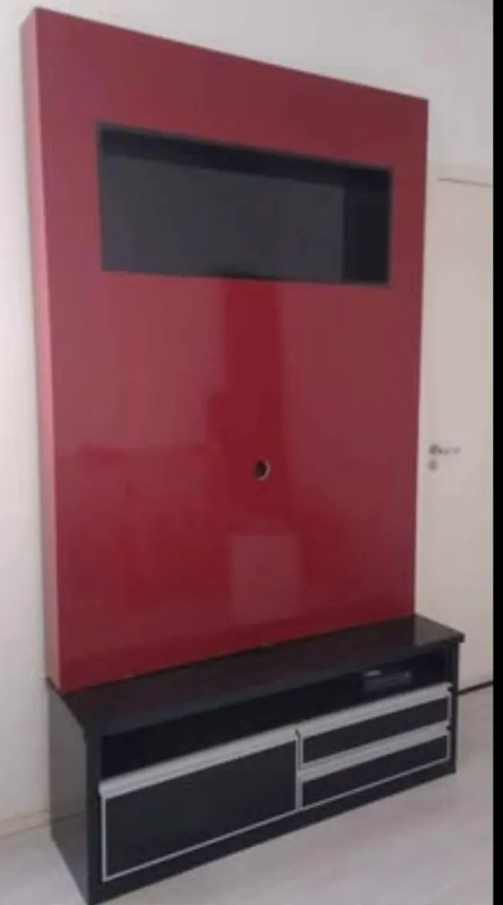 Rack com painel planejado