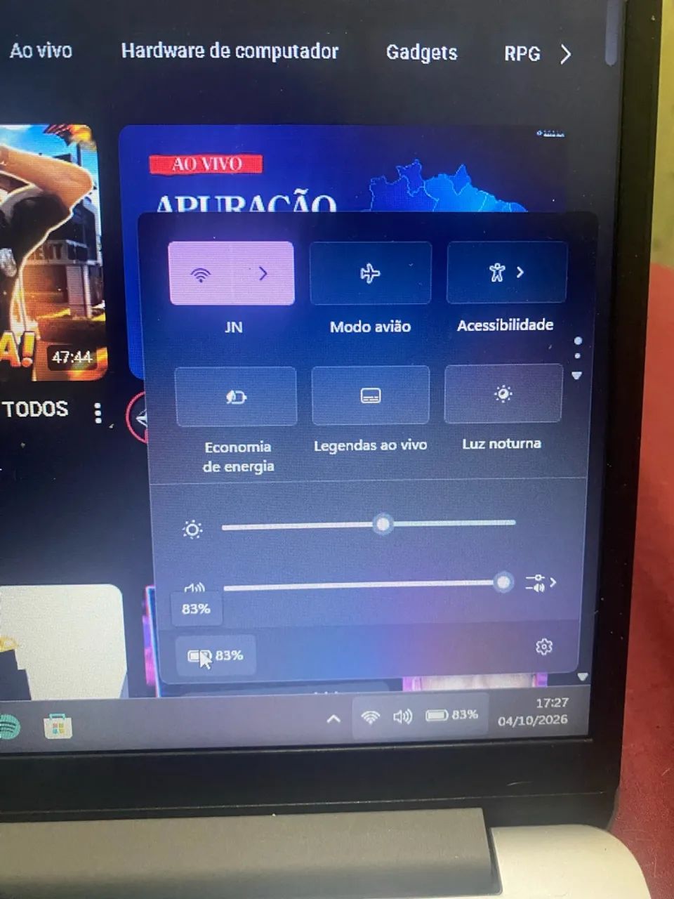 Notebook lenovo ssd 256gb - Foto 5