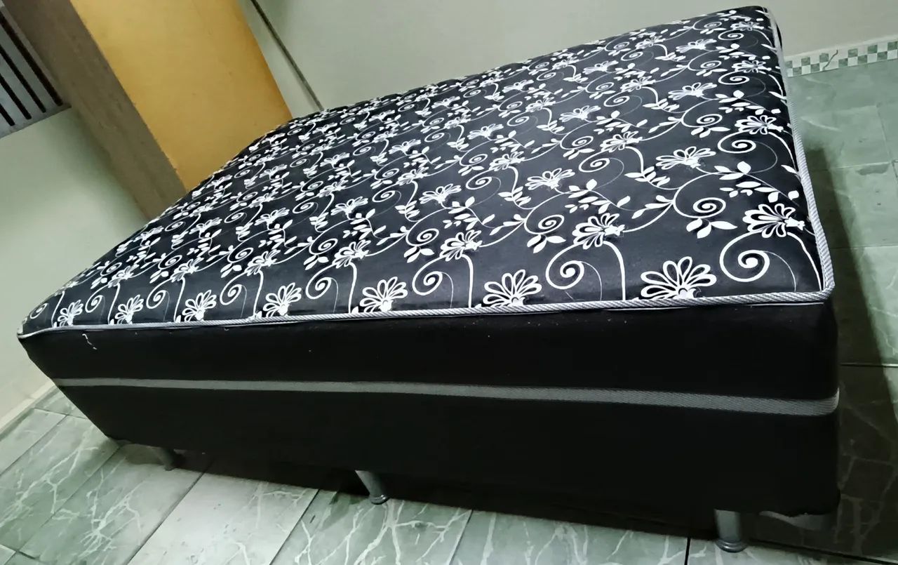 Cama Box Casal Usada - Bom Estado / Sem Avarias  - Foto 3