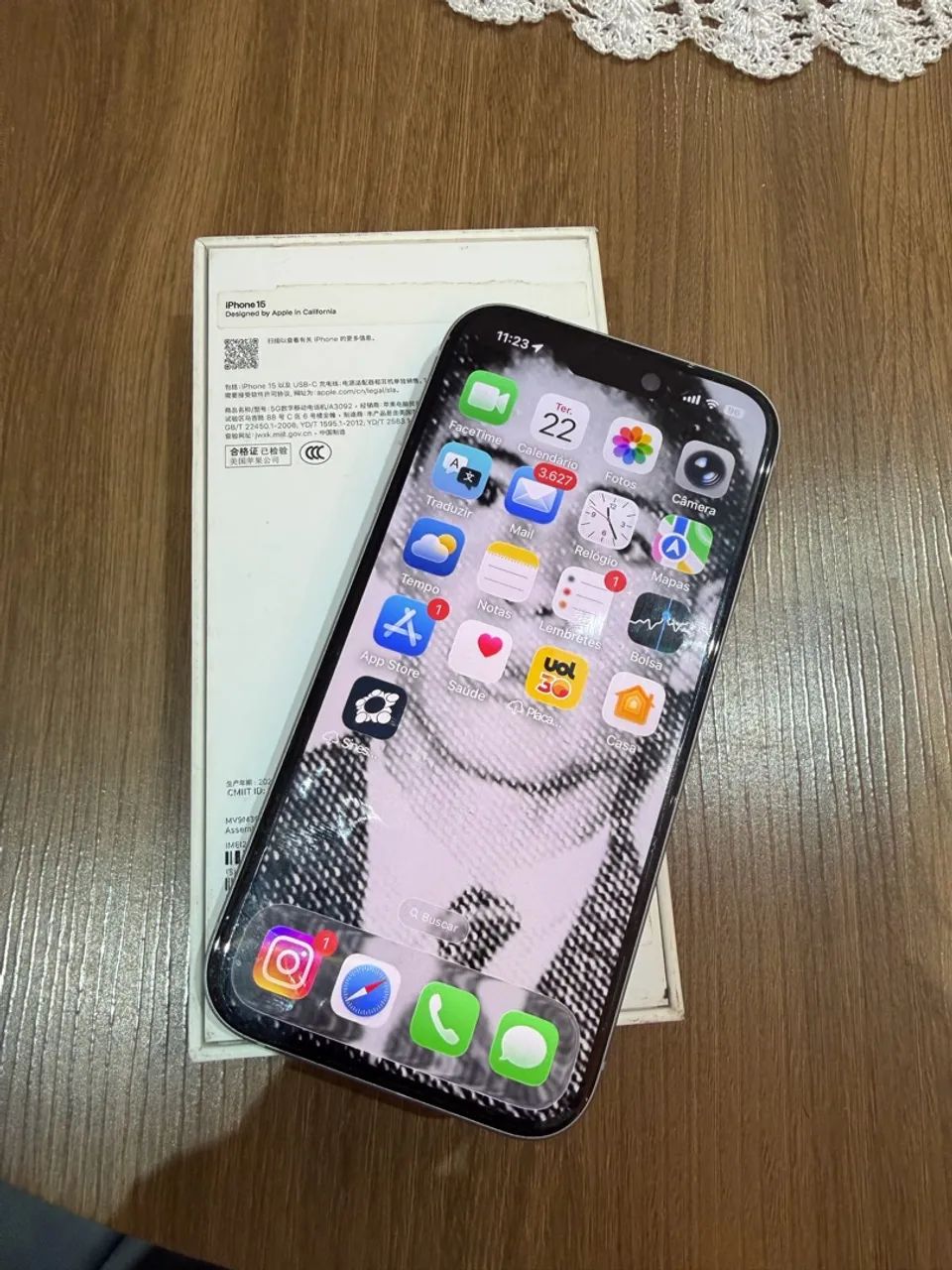 iPhone 15 - 128gb - semi novo - Foto 3