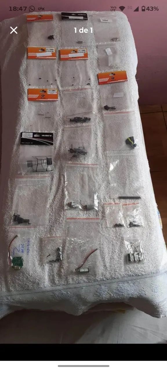 Lote de peças V922