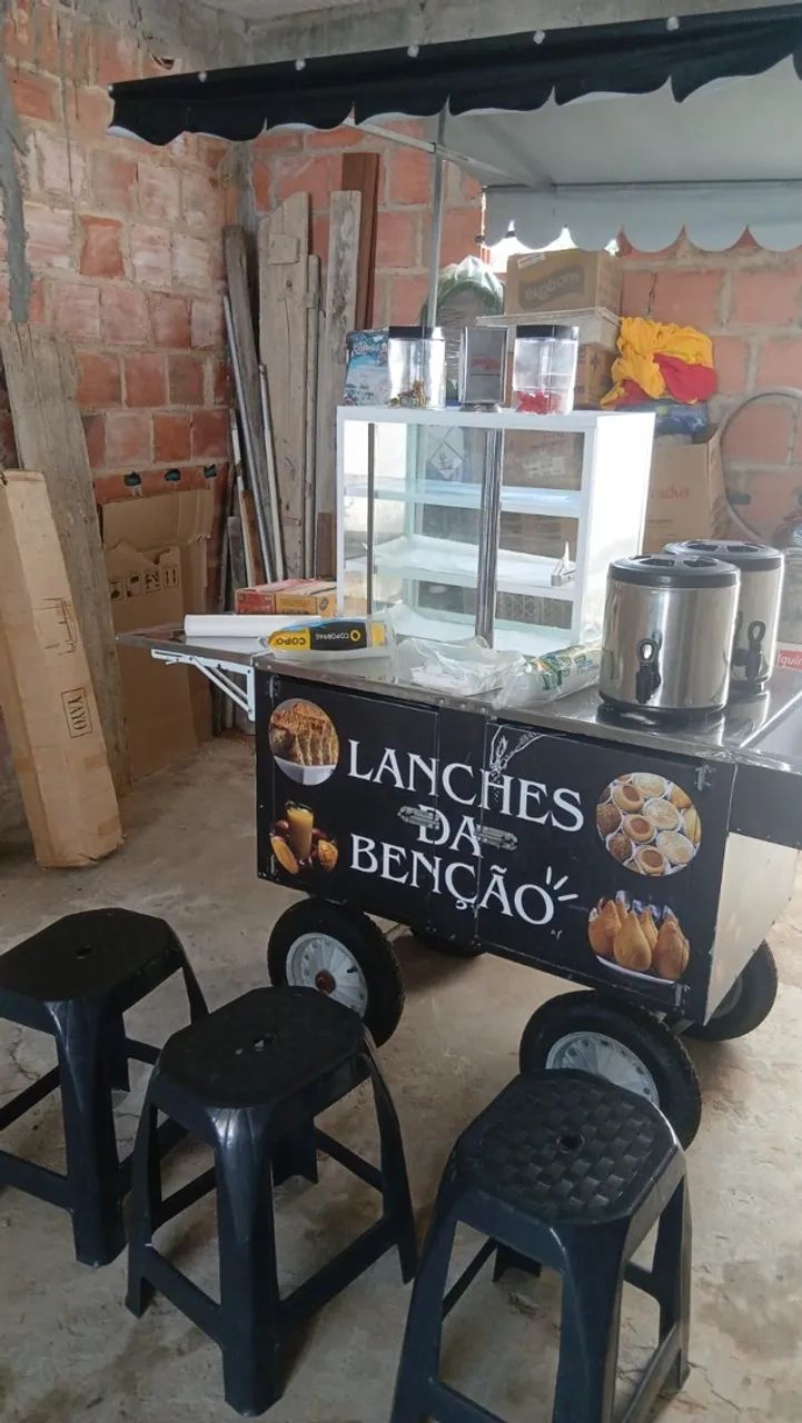 Carinho de lanches
