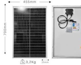 painel solar 60w 