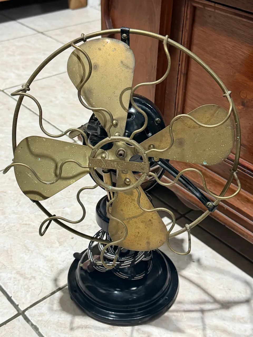 Ventilador Antigo Marelli Funcionando - Foto 4