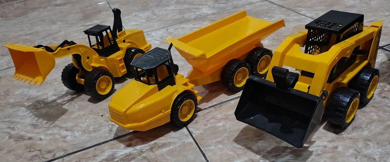 Kit 3 carros e caminhão 