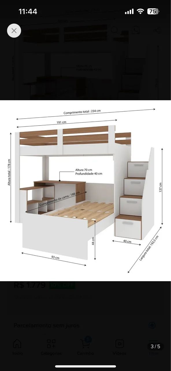 Cama infantil 