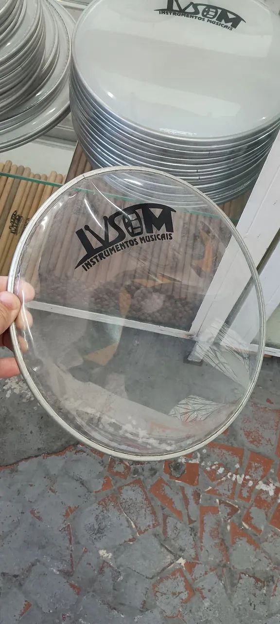 Peles 12" polegadas Cristal Transparente Na promoção  - Foto 4