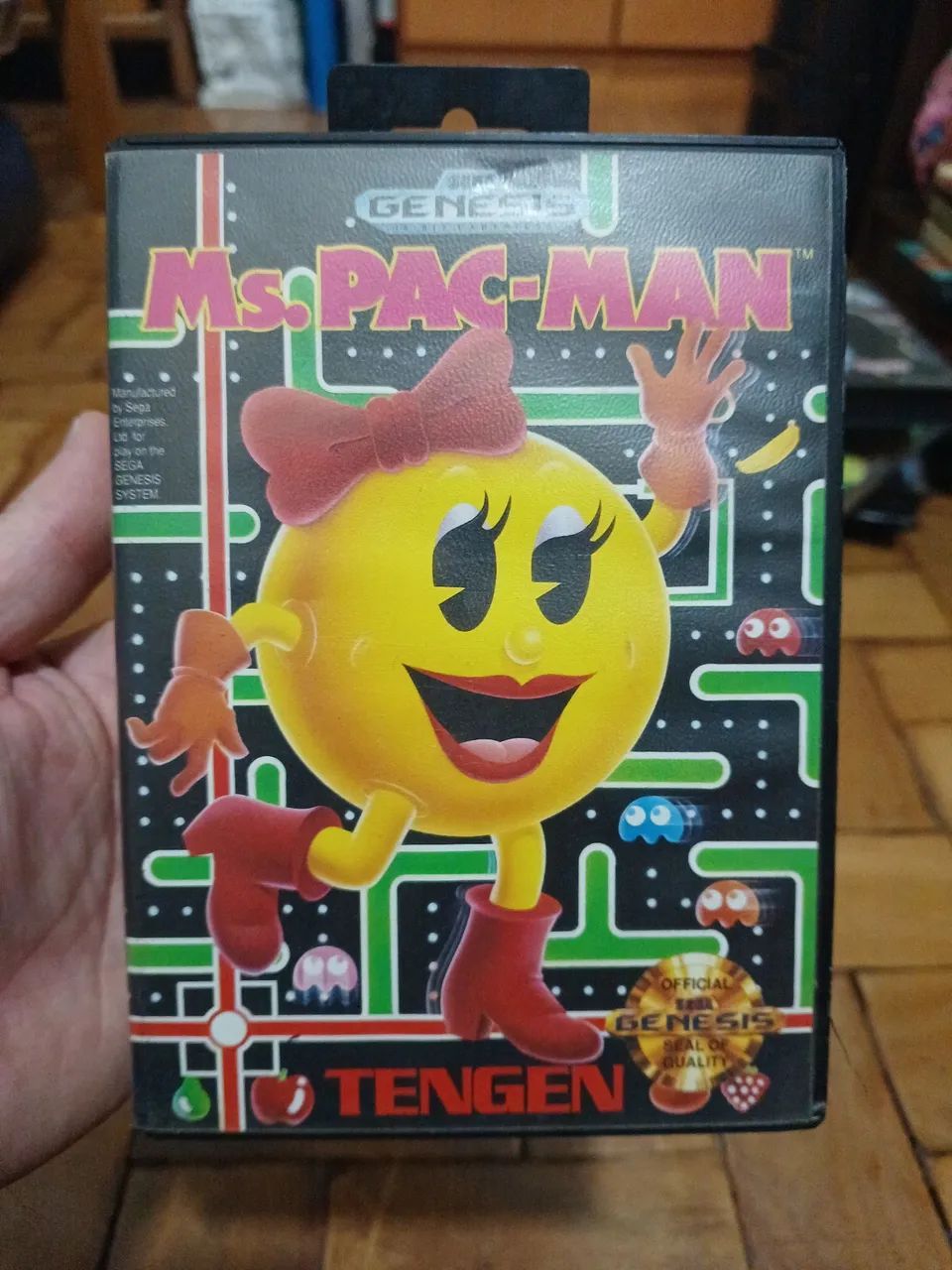 Ms. Pac-Man - Mega Drive - COMPLETO - CIB