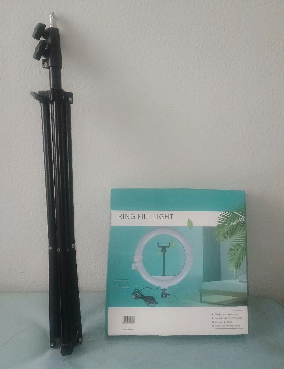 Ring Light com tripé