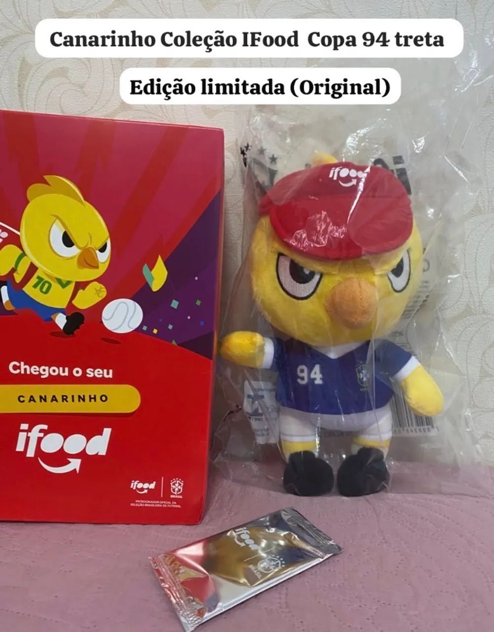 Canarinhos IFood original  - Foto 2