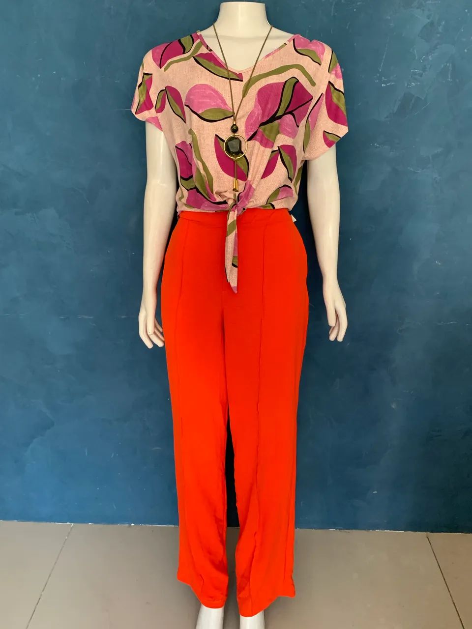 Calça pantalona feminina  - Foto 4