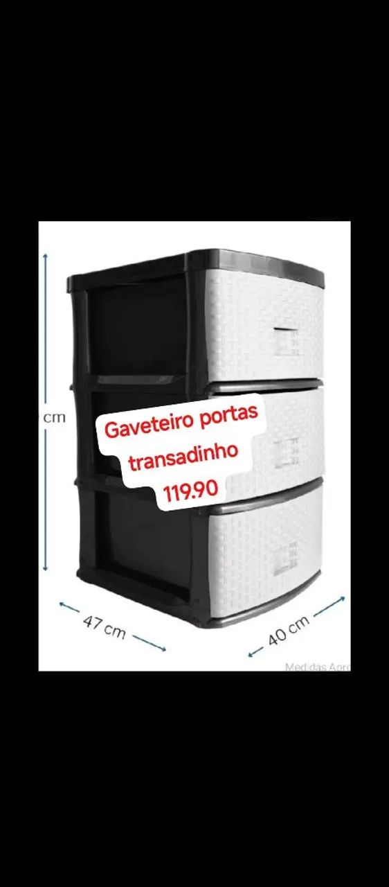 Gaveteiro 4 Gavetas para vender Rápido  - Foto 2