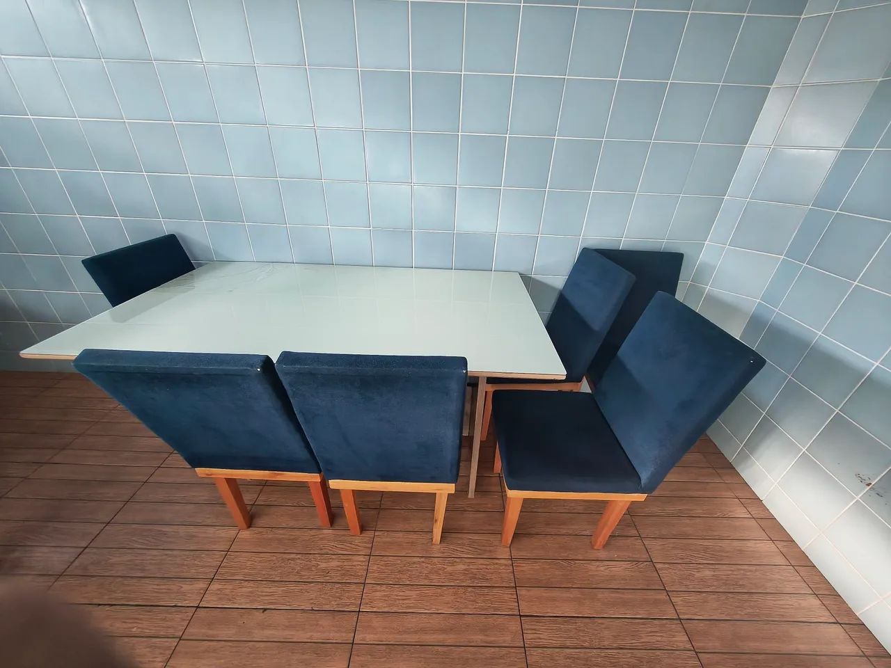 Jogo de cadeira de jantar com mesa - Foto 3