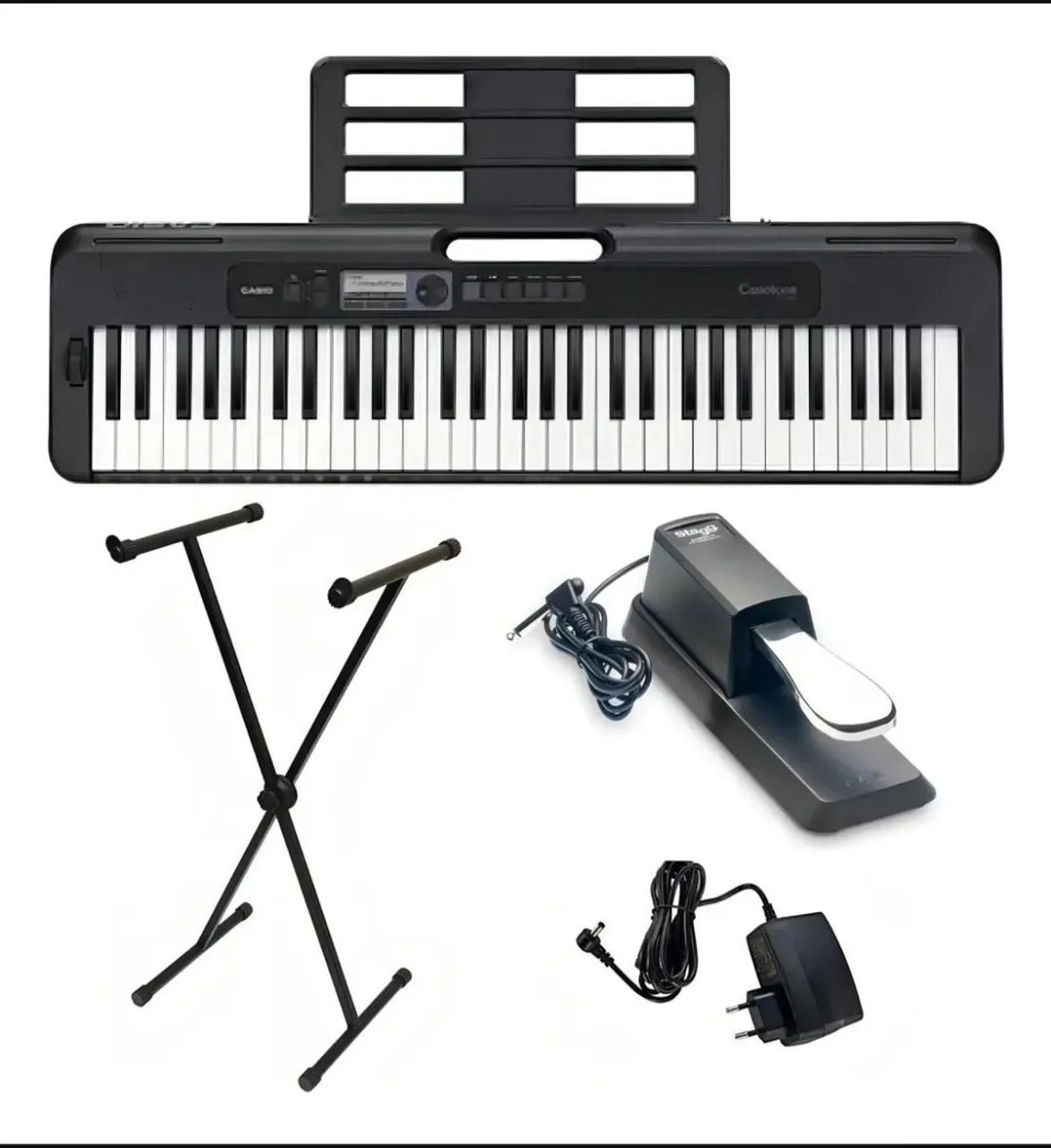 Kit musical completo. Teclado, microfone, interface de áudio... - Foto 2