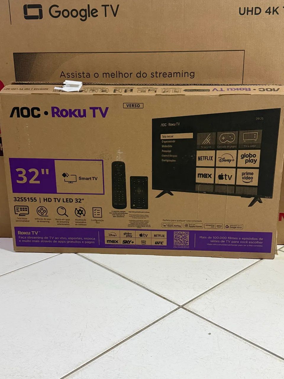 Smart TV AOC 32'' Led - Lacrada  - Foto 2