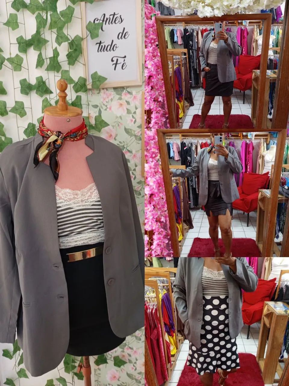 Roupas em alfaiataria 