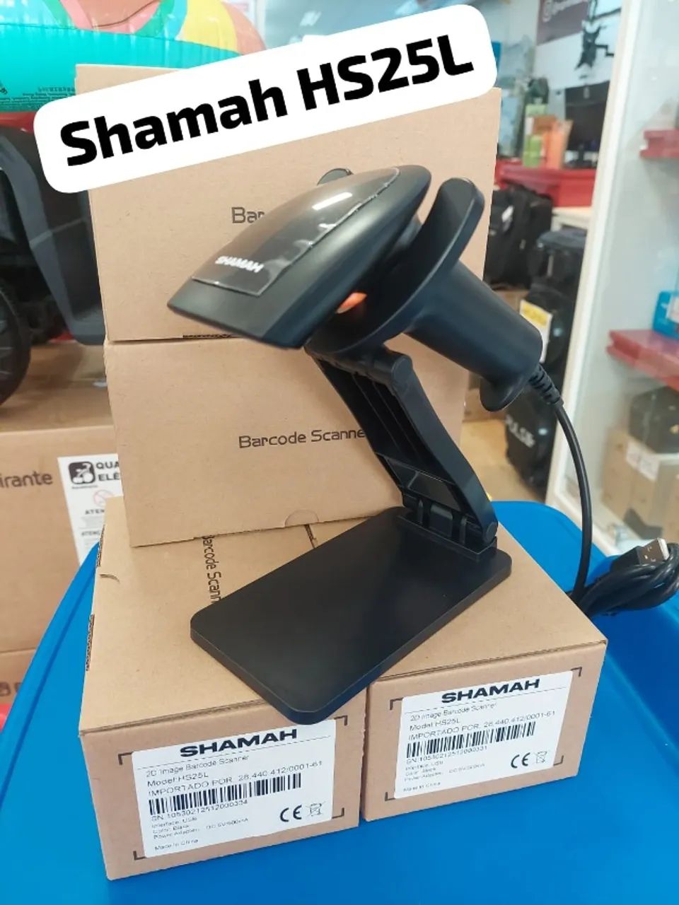 leitor codigo de barras shamah hs25l zero - Foto 2
