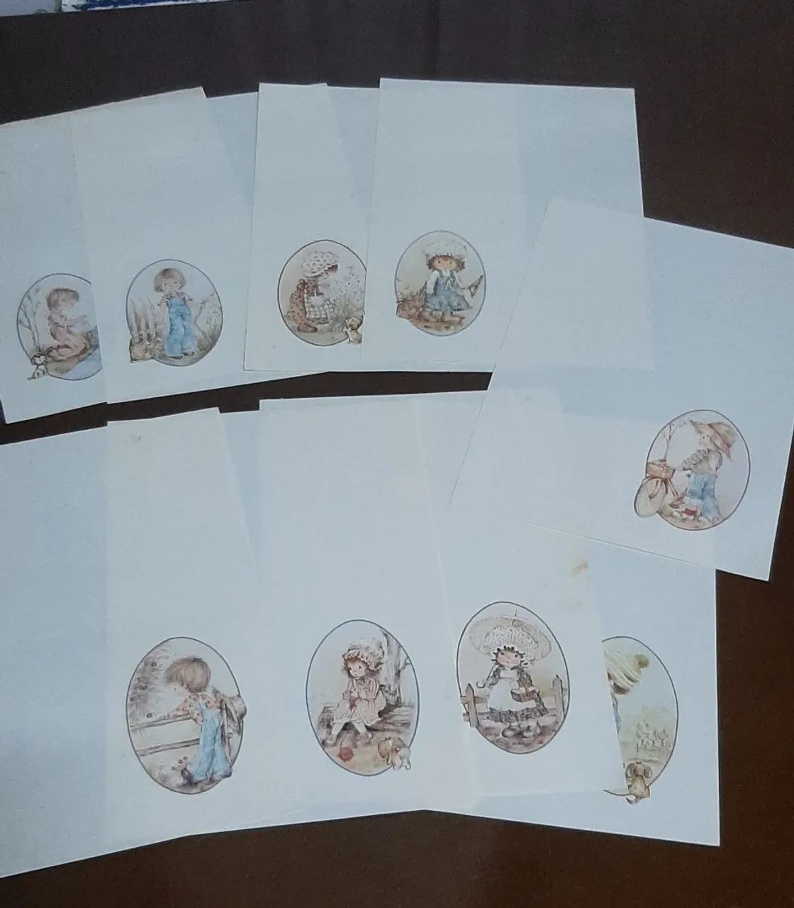 Papéis de carta menininhas