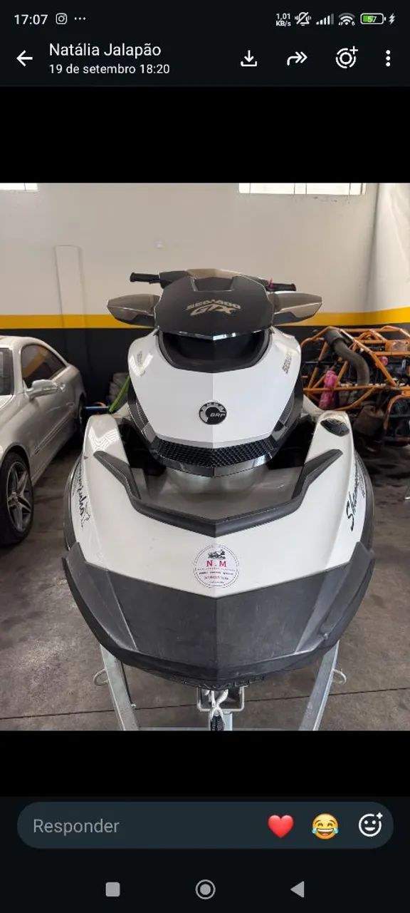 JET SKI     Seedoo GTX S 155 + carretinha  - Foto 4