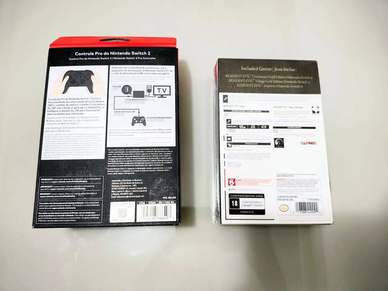 PRO CONTROLLER RESIDENT EVIL REQUIEM LACRADO SWITCH 2 - Foto 3
