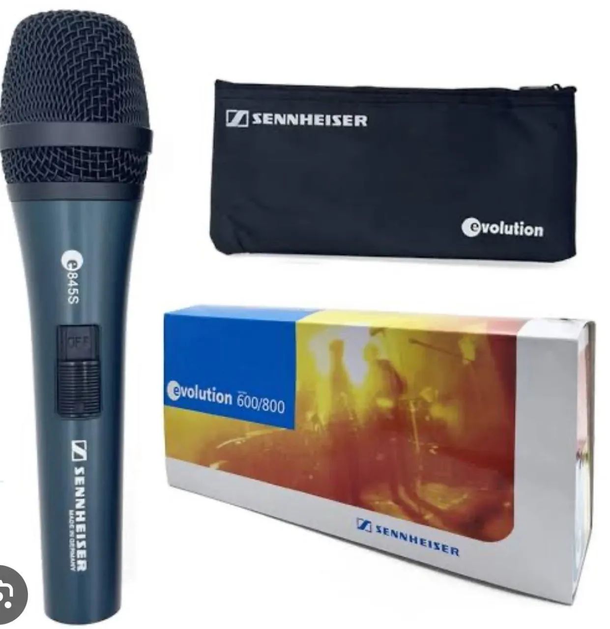 Microfone Senheiser e845s Profissional (NOVO) 