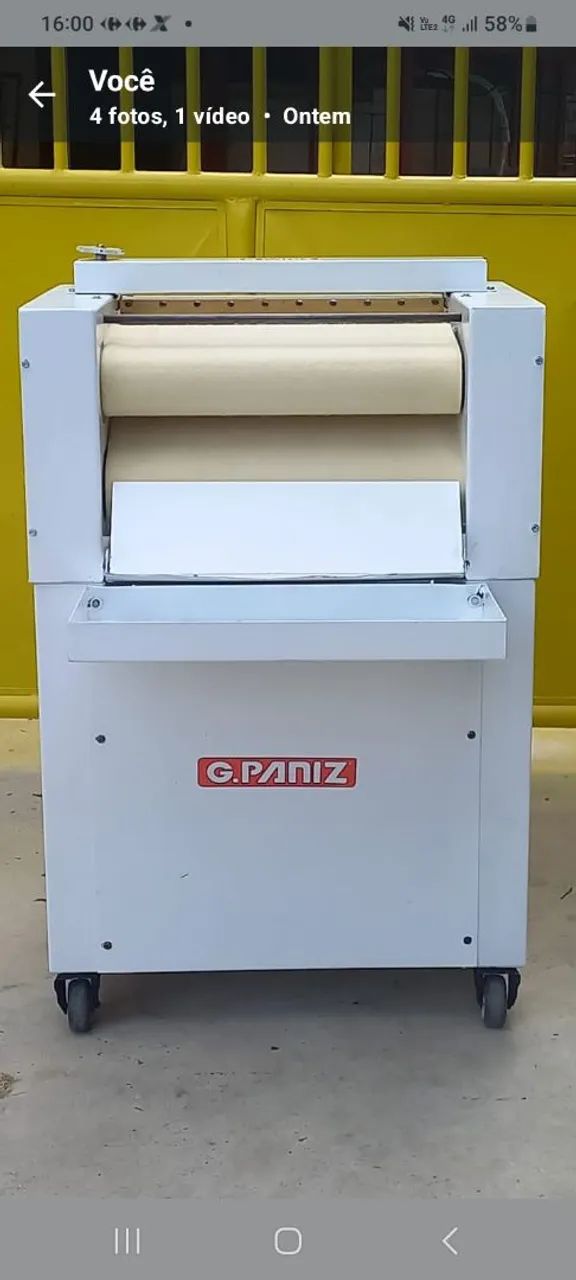 Máquina para padaria