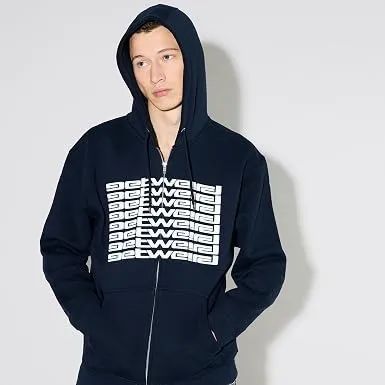 Moletom com capuz e zíper Get Weird unisex - Tamanho GG