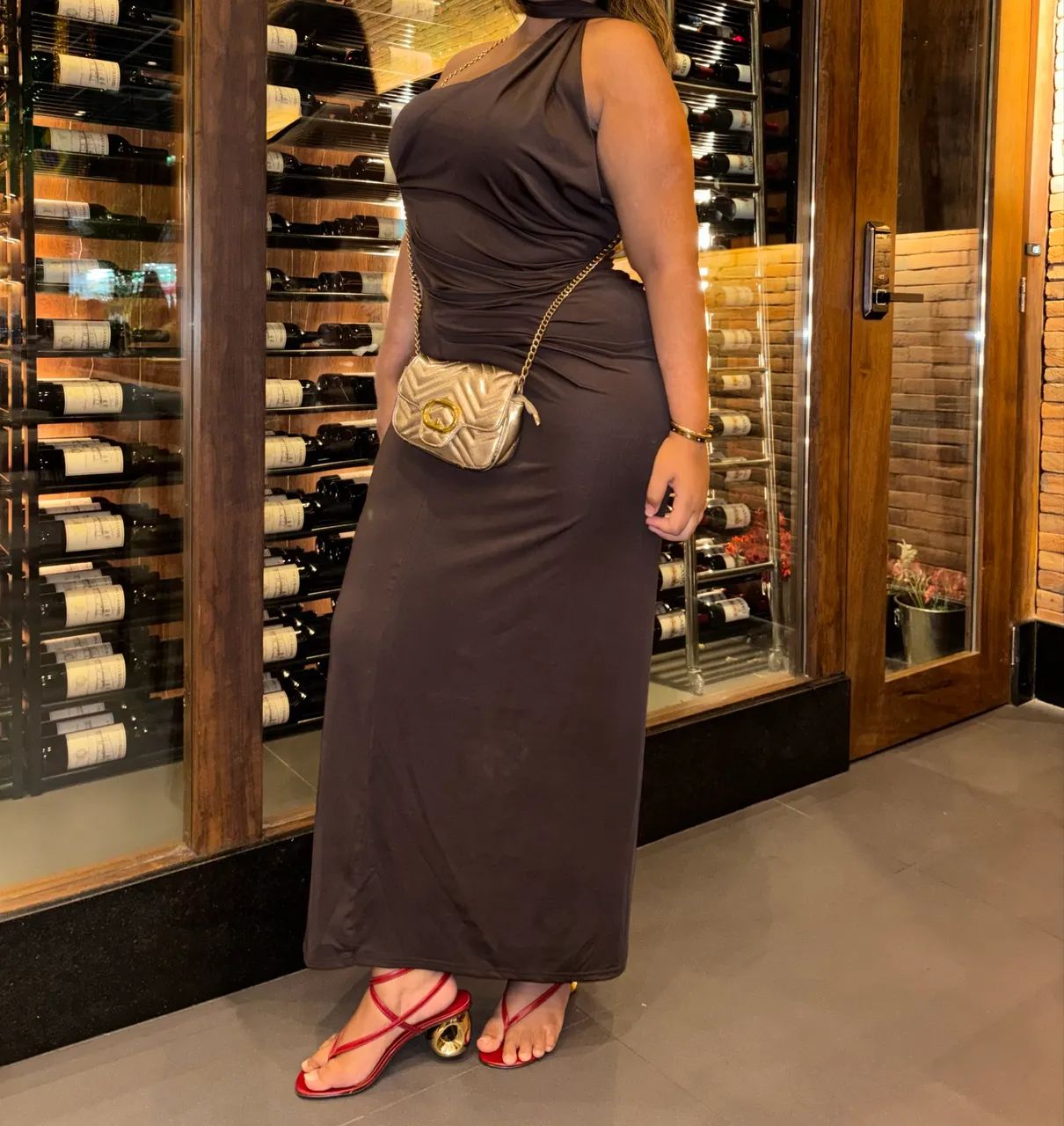 Vestido Feminino Chocolate Premium - Modelo Sofisticado - Foto 2