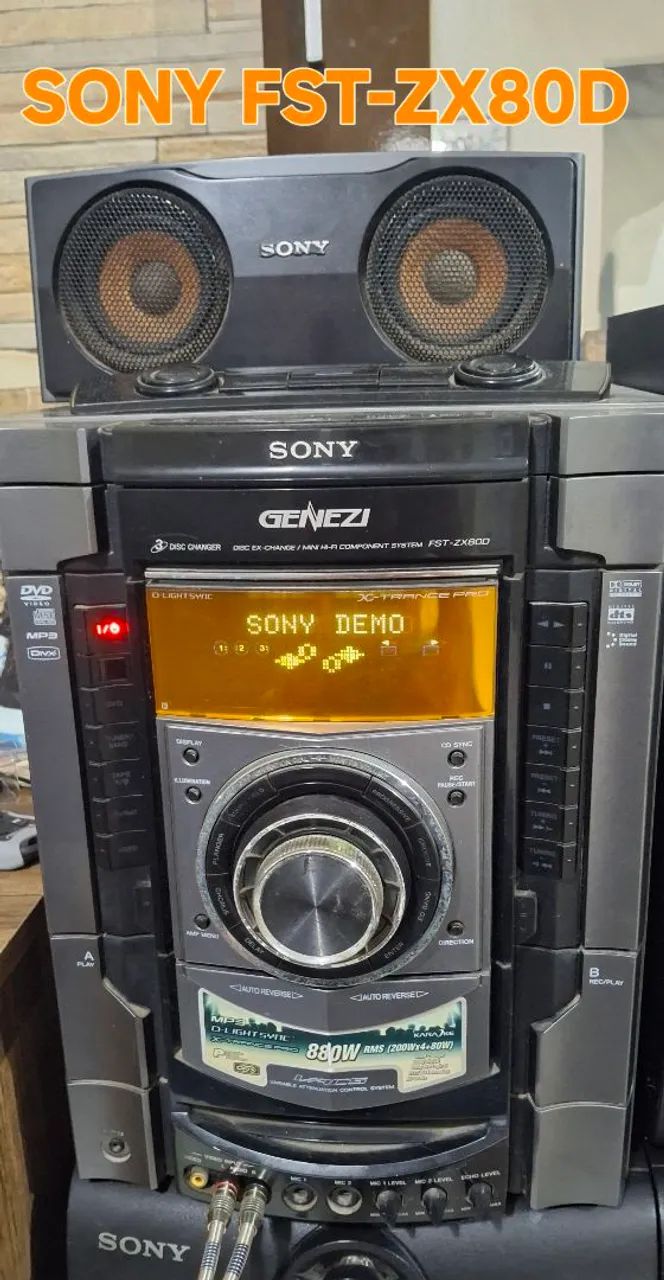 MINI SYSTEM SONY FST-ZX80D  - Foto 4