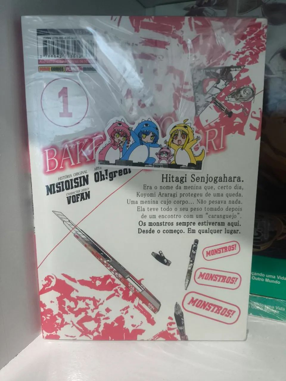 Bakemonogatari volume 1 (usado ótimo Estado)  - Foto 3