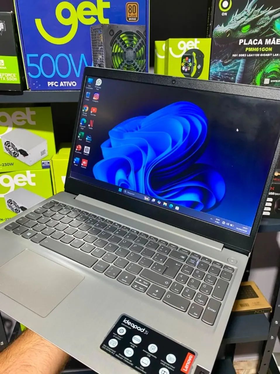 Notebook Intel Core i3 4GB RAM SSD 240GB Windows 11 Belém Ananindeua