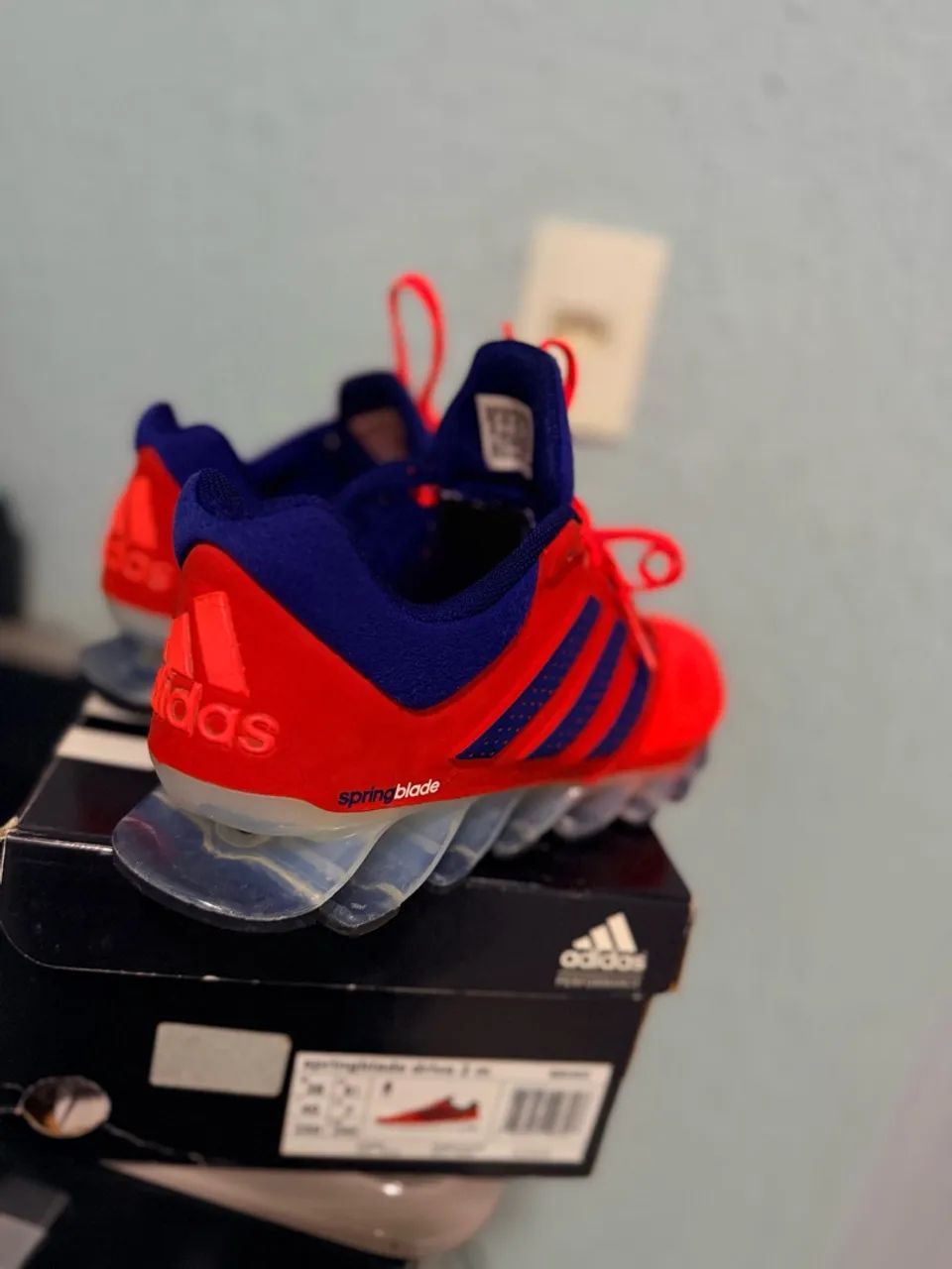 Adidas springblade laranja n38  - Foto 3