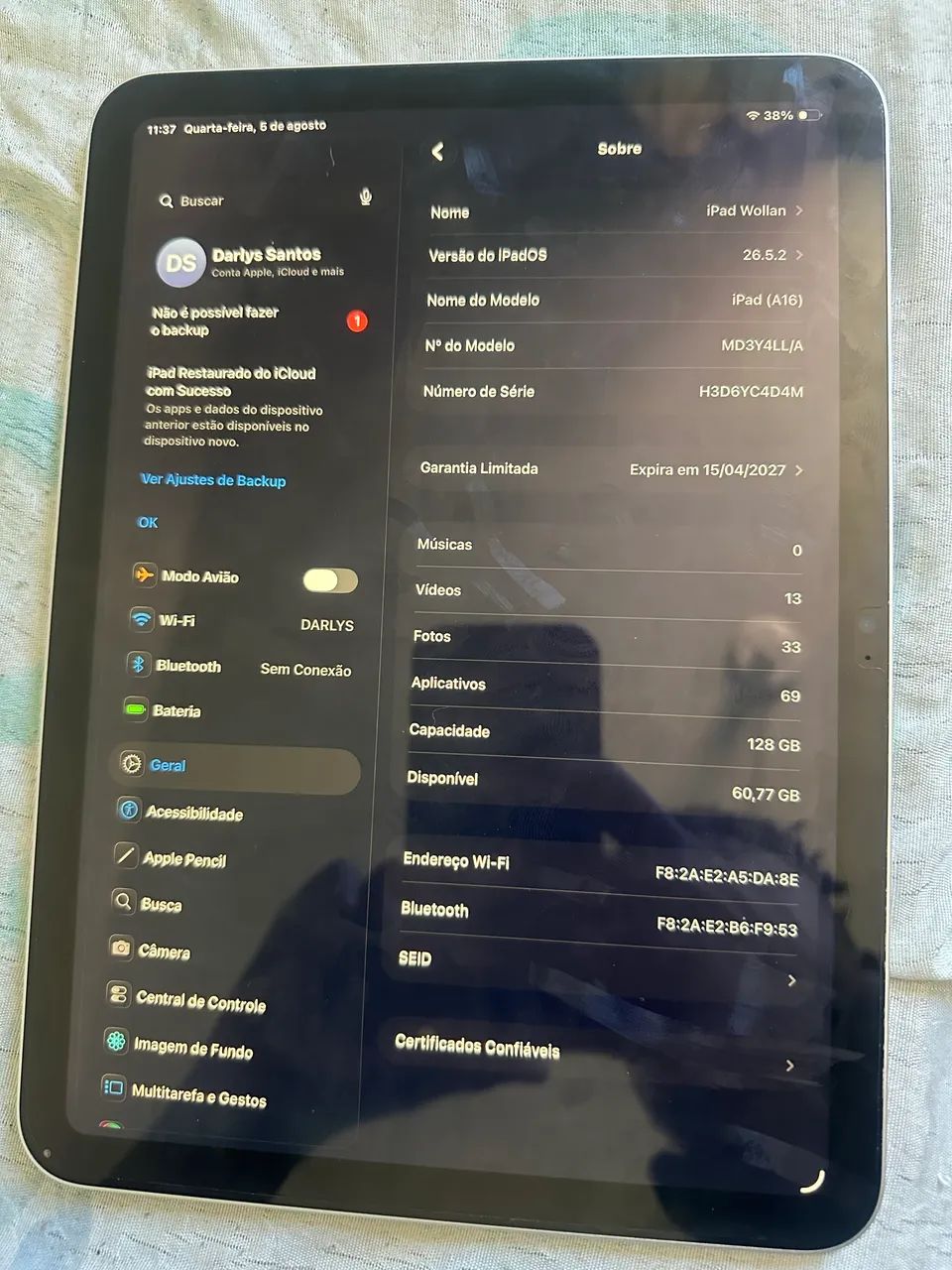 iPad 11 2025 128Gb - Foto 4