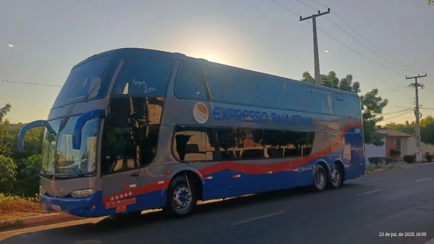 ONIBUS PARADISO G6 1800 DD SCANIA 2003  