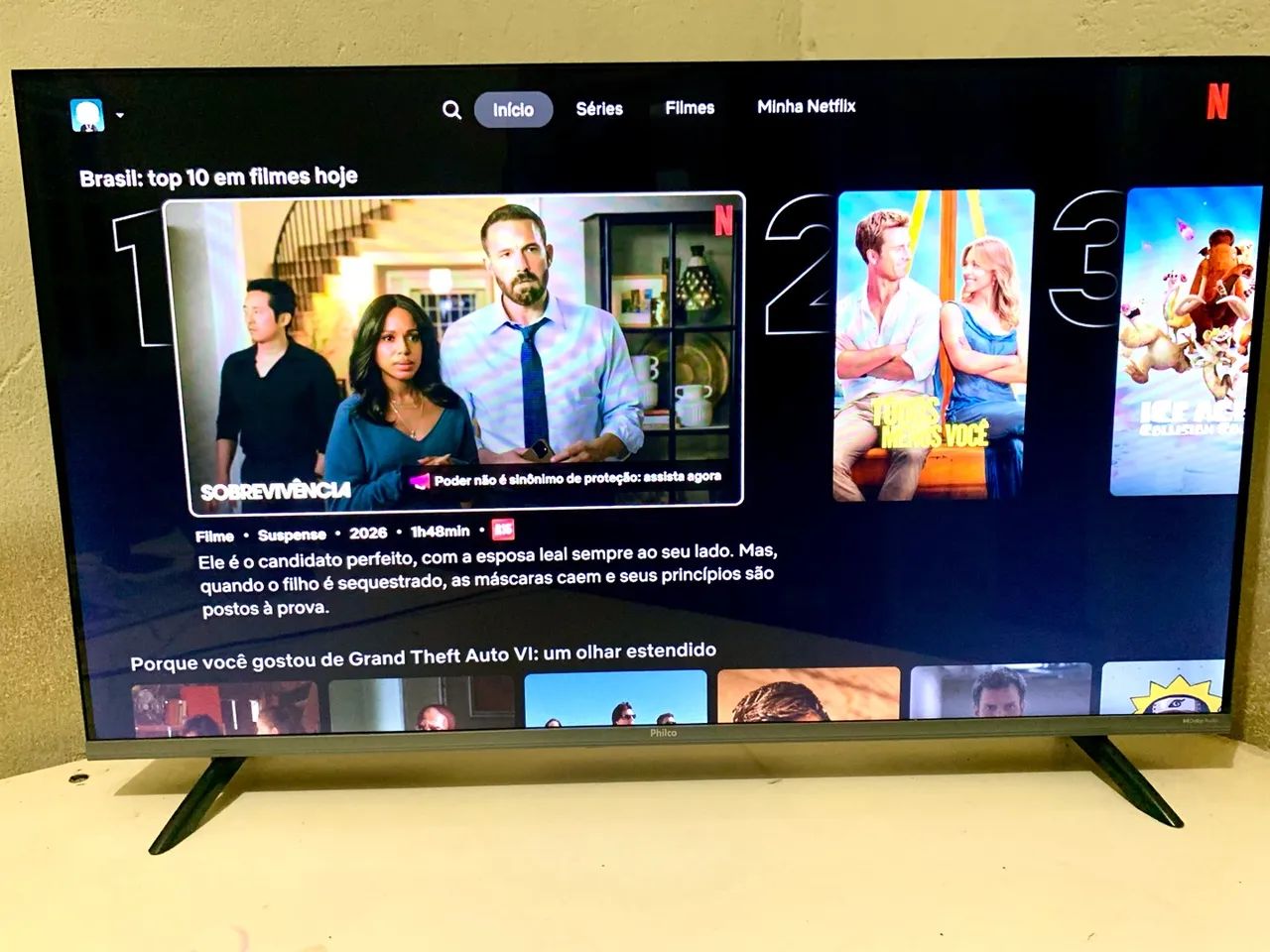Smart tv Philco 40 polegadas full HD Nova algumas semana de uso - Foto 5