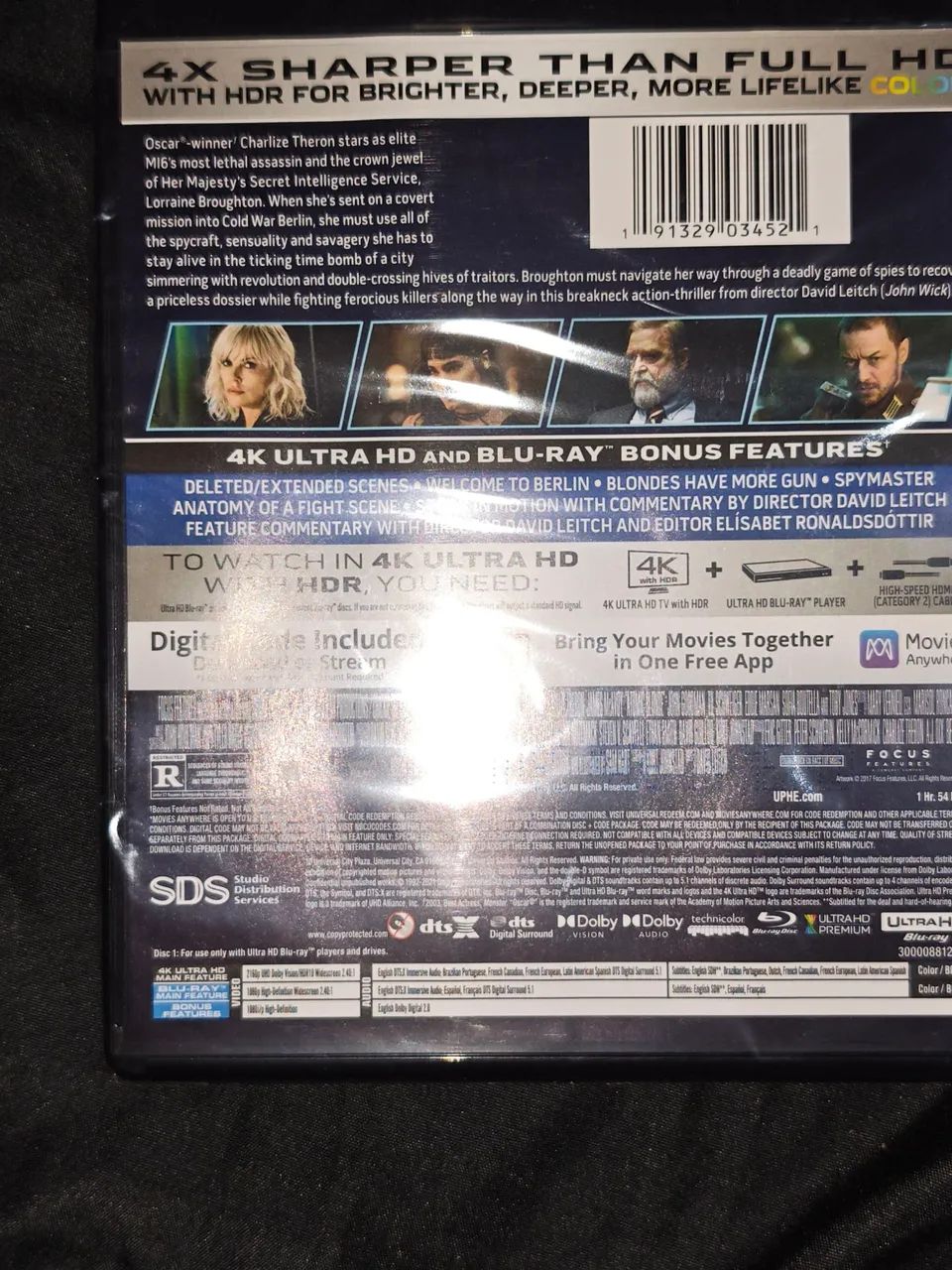 Blu ray 4k Atomic Blonde  - Foto 2
