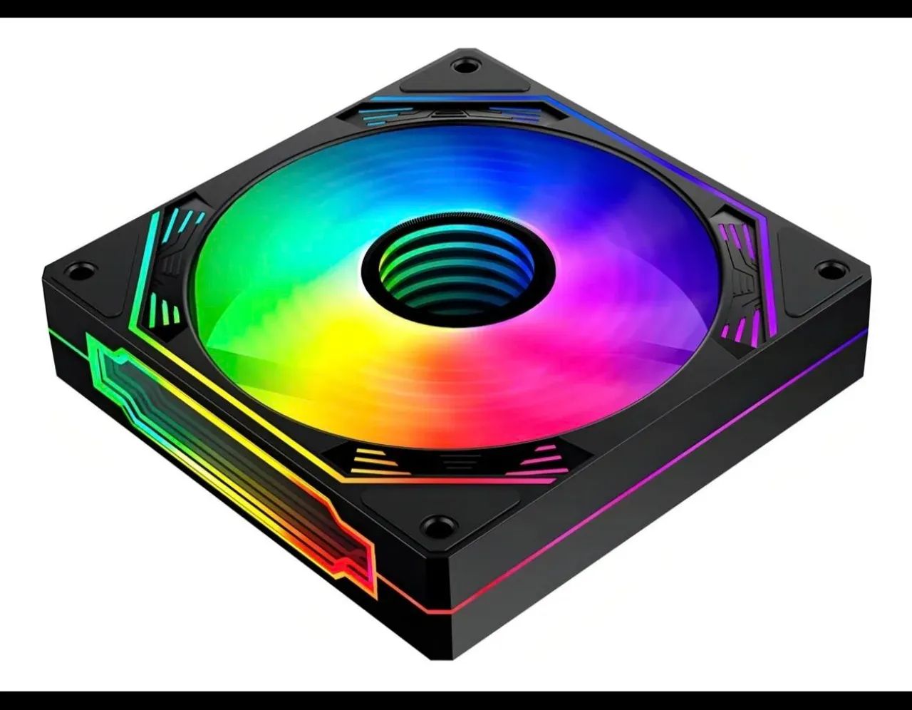 Kit 3 coolers RGB Hayom, com controladora - Foto 2