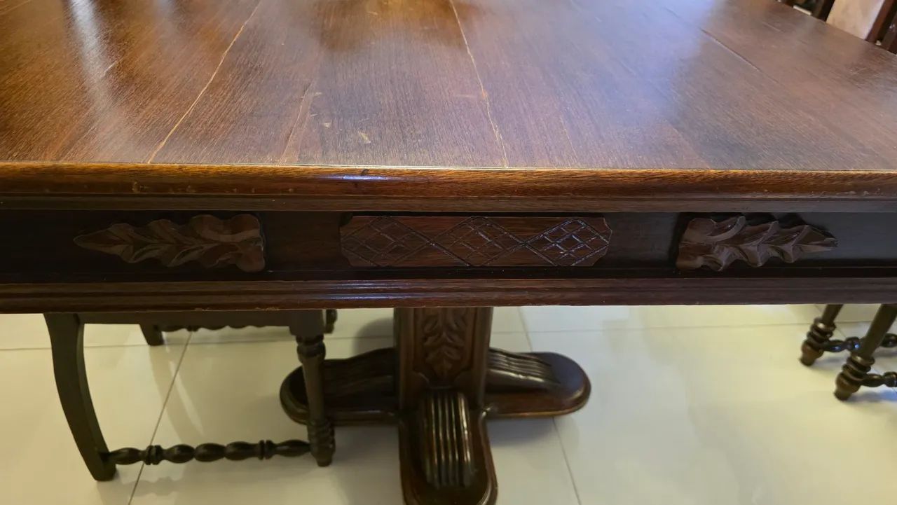 Mesa de jantar 8 lugares com buffet - Foto 3