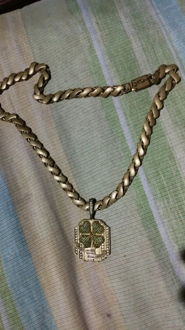 Cordão de moeda antiga 