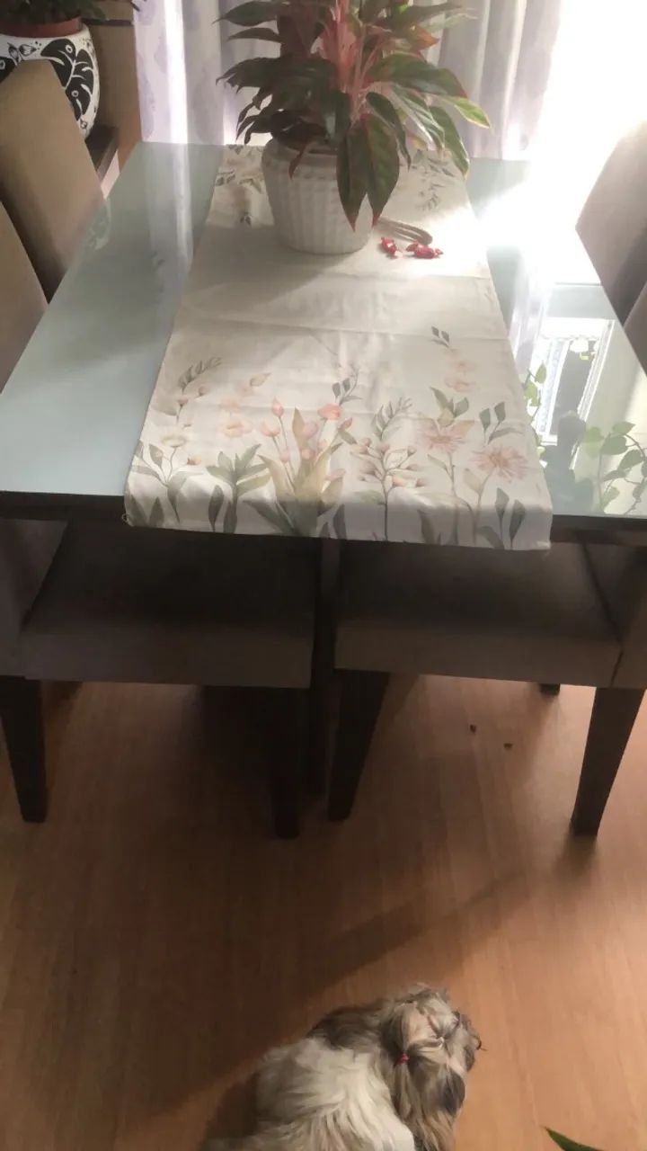 Mesa de jantar com 4 cadeiras - Foto 3