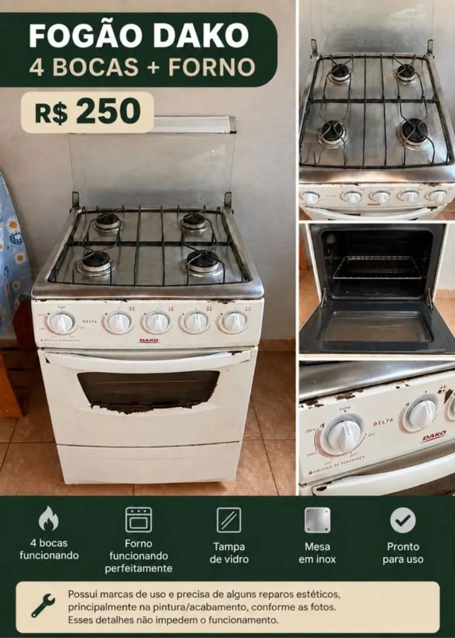Fogao DAKO