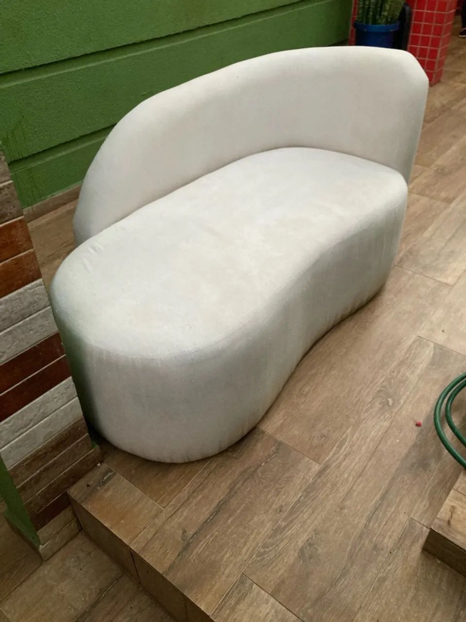 Sofá Divã em linho - Foto 2
