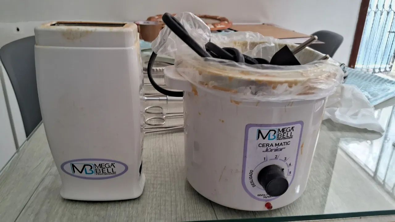 Materiais para depilação 