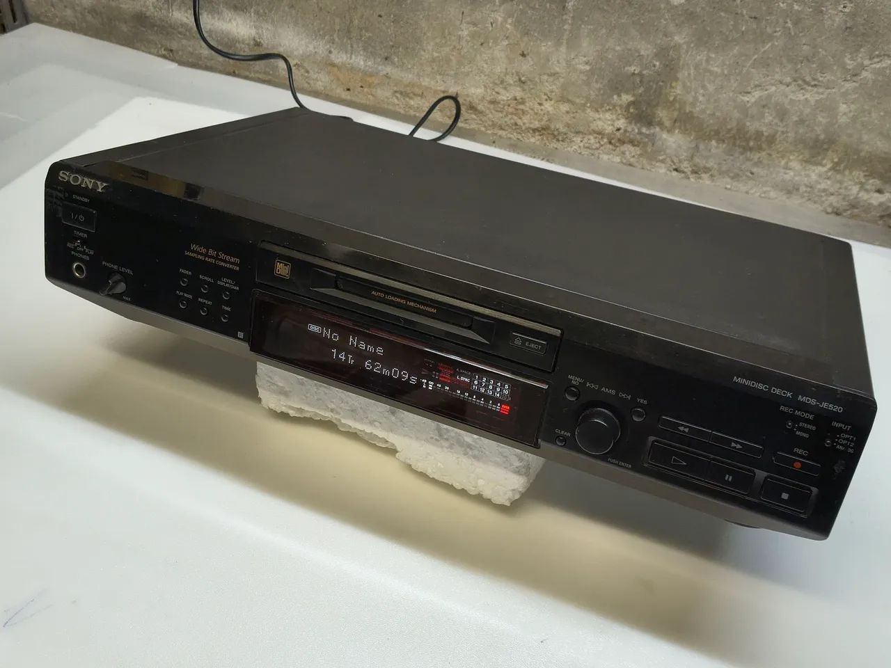 Mini disc sony MDS je520 