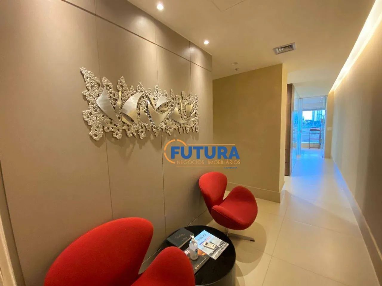 Sala com 41M2 100% Mobiliada no Ed. Le Quartier