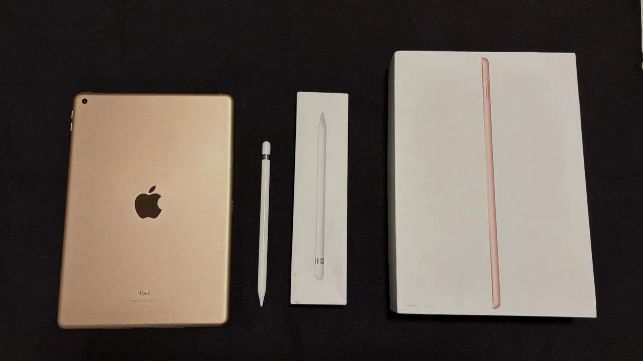 IPad 8a geração 32gb + apple pencil 1 geração - Foto 2
