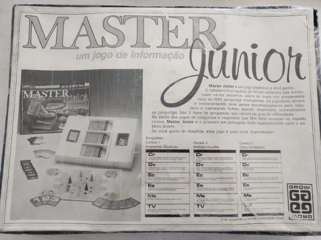JOGO MASTER ORIGINAL - TESTE SEUS CONHECIMENTOS! - Foto 2