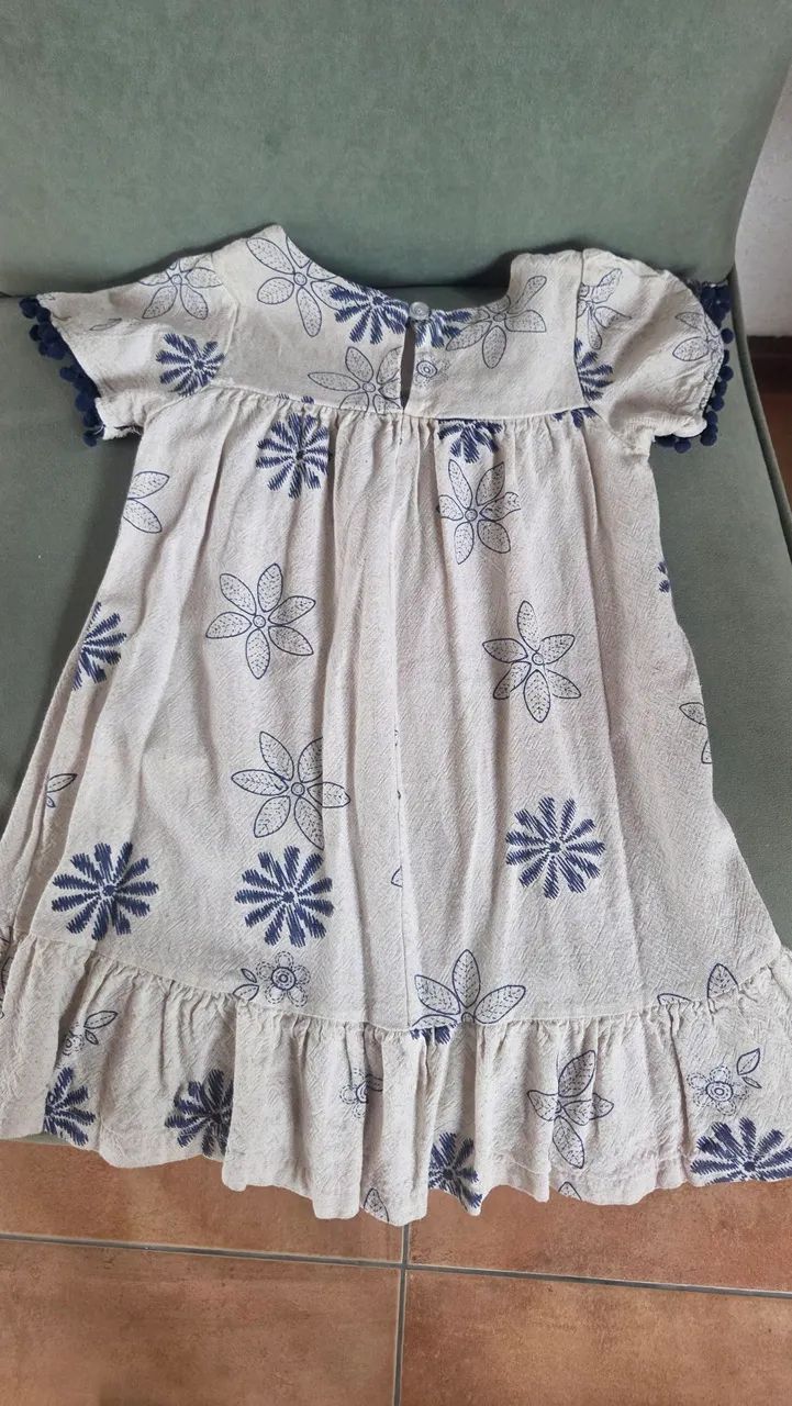 Vestido em linho tam 4 - Foto 2