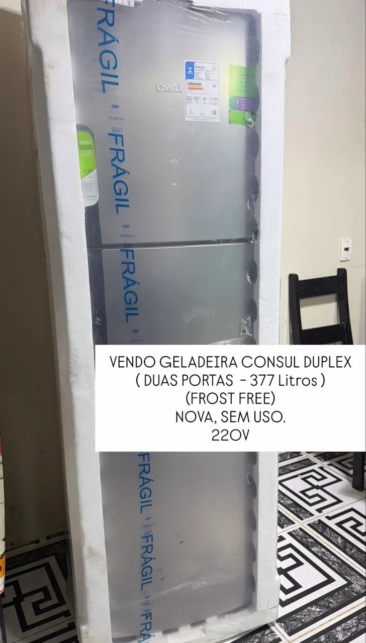 VENDE -SE GELADEIRA CONSUL 