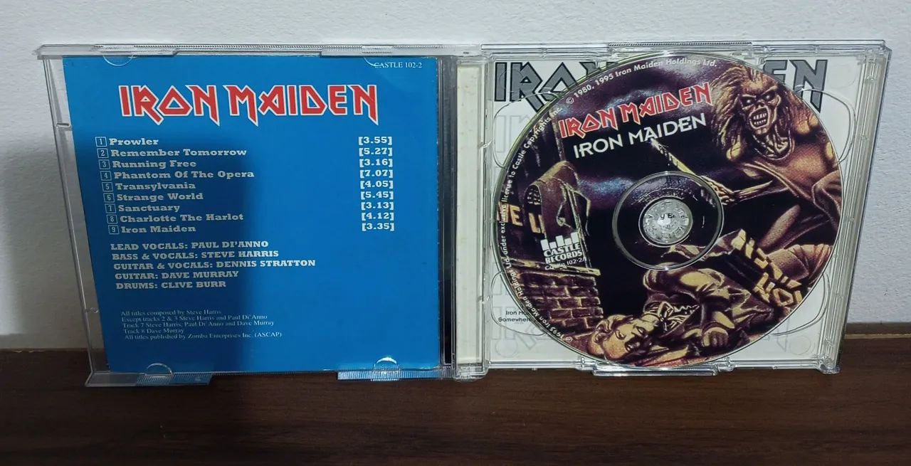 Cd Iron Maiden - Iron Maiden - Duplo - Castle - Importado - Raro - Usado  - Foto 3